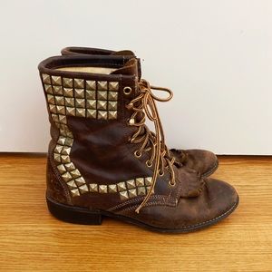VINTAGE | Studded Rider Boots